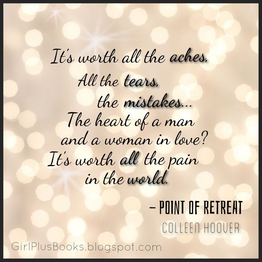 Review Point of Retreat by Colleen Hoover Girl Plus Books